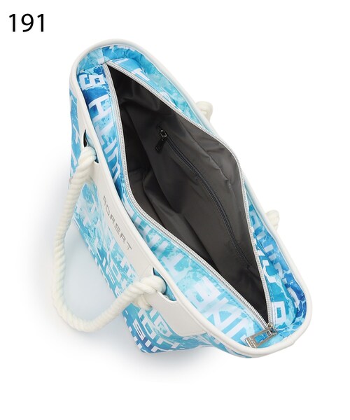 adabat（アダバット）の「◆ロープハンドル ロゴデザイン カートバッグ（トートバッグ・レディース・ライトグリーン系/ブルー系5・00）」の9枚目の写真