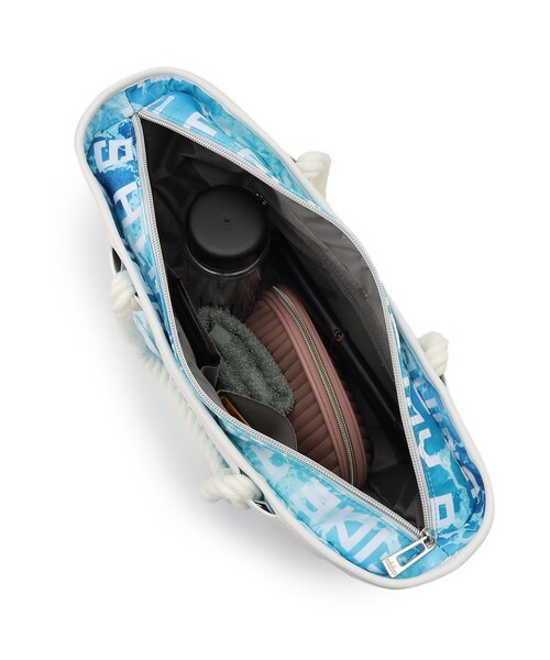 adabat（アダバット）の「◆ロープハンドル ロゴデザイン カートバッグ（トートバッグ・レディース・ライトグリーン系/ブルー系5・00）」の10枚目の写真