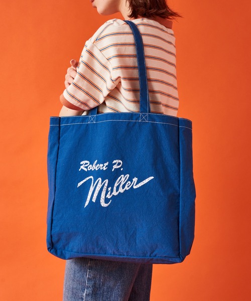 MILLER(ミラー)の「【Robert P. Miller】ロバートピーミラーオニベジトートバッグ R1346 YMY(トートバッグ・レディース・ブラック/グリーン/ブルー・FREE)」の3枚目の写真