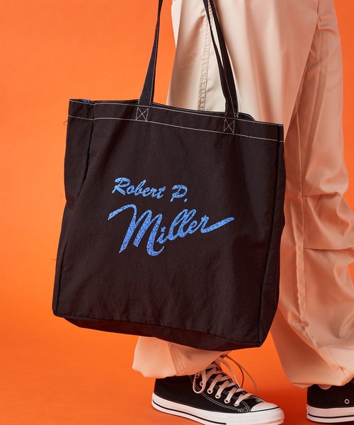MILLER(ミラー)の「【Robert P. Miller】ロバートピーミラーオニベジトートバッグ R1346 YMY(トートバッグ・レディース・ブラック/グリーン/ブルー・FREE)」の5枚目の写真