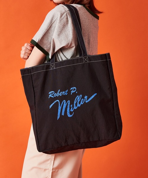 MILLER(ミラー)の「【Robert P. Miller】ロバートピーミラーオニベジトートバッグ R1346 YMY(トートバッグ・レディース・ブラック/グリーン/ブルー・FREE)」の8枚目の写真