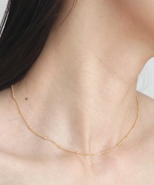 Chere/14金ゴールドフィルド（14kgf）デザインネックレス（ネックレス）｜CERCA（チェルカ）
