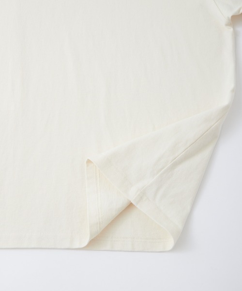 MONO-MART LADY'S（モノマートレディース）の「アニマルワンポイント刺繍リンガーTシャツ（Tシャツ/カットソー・レディース・ワイン/グリーン/チャコールグレー/ネイビー/ブラック・FREE）」の22枚目の写真