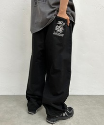 COOPER FACT刺繍ワイドチノパンツ