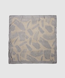 SASQUATCHfabrix. | MOKUME STAMP SILK SCARF(ストール/ショール)