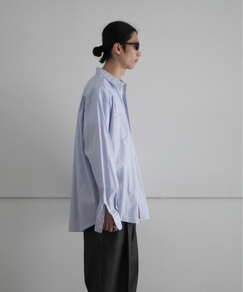 kudos（クードス）の「kudos FAKE POCKET SHIRT（シャツ/ブラウス・メンズ・ブルー・1）」の2枚目の写真