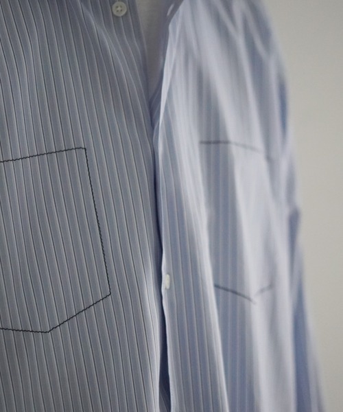 kudos（クードス）の「kudos FAKE POCKET SHIRT（シャツ/ブラウス・メンズ・ブルー・1）」の5枚目の写真