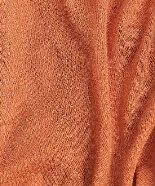 Andemiu（アンデミュウ）の「シアーポケツキカーディガン904564（カーディガン/ボレロ・レディース・ベージュ/オレンジ/ブラック/オフホワイト・FREE）」の18枚目の写真