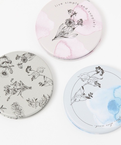 LEPSIM（レプシィム）の「LEPSIMラウンドミラー　191099（手鏡/メイクミラー・レディース・ピンク/オフホワイト/ブルー/グレー・ONE SIZE）」の10枚目の写真