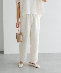 PUAL CE CIN | ジャガードフリンジパンツ(その他パンツ)