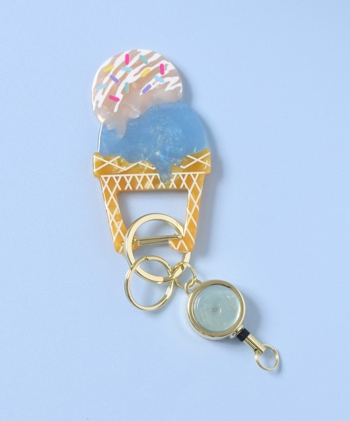 Flowering(フラワーリング)の「マルチデザイン/リール付きカラビナ(キーホルダー・レディース・シルバー/グリーン/ブラック系その他/ホワイト/アイボリー/パープル/ブラック/ゴールド/ブラウン/シルバー系その他/ピンクゴールド/レッド/イエロー/イエロー系1/ピンク/ブルー/グリーン系1/レッド系1・FREE)」の22枚目の写真