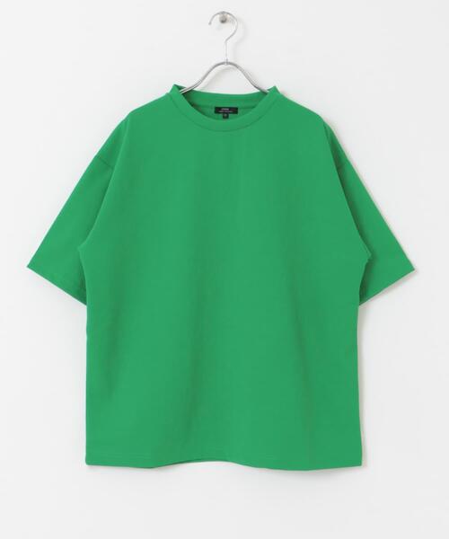 ITEMS URBANRESEARCH（アイテムズ アーバンリサーチ）の「『UR TECH ひやサラクール』 ライトポンチ トップス（Tシャツ/カットソー・メンズ・グリーン/ブラック/グレー系その他/オフホワイト/ブルー・LARGE/MEDIUM/SMALL/X-LARGE）」の16枚目の写真