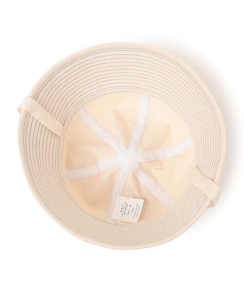 Lee（リー）の「LEE: セーラー ハット（ハット・レディース・ライトホワイト/ライトブルー・ONE SIZE）」の3枚目の写真