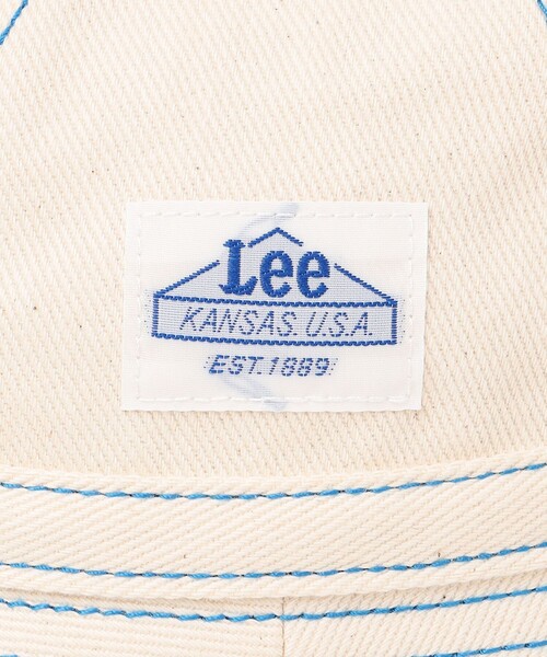 Lee（リー）の「LEE: セーラー ハット（ハット・レディース・ライトホワイト/ライトブルー・ONE SIZE）」の5枚目の写真