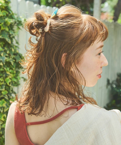 Crisp（クリスプ）の「ニュアンスコーム（バレッタ/ヘアクリップ・レディース・ブルー/ピンク/ミックスグレー・FREE）」の10枚目の写真