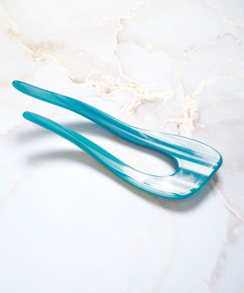 Crisp（クリスプ）の「ニュアンスコーム（バレッタ/ヘアクリップ・レディース・ブルー/ピンク/ミックスグレー・FREE）」の6枚目の写真