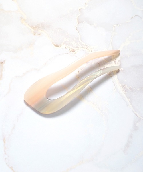 Crisp（クリスプ）の「ニュアンスコーム（バレッタ/ヘアクリップ・レディース・ブルー/ピンク/ミックスグレー・FREE）」の14枚目の写真