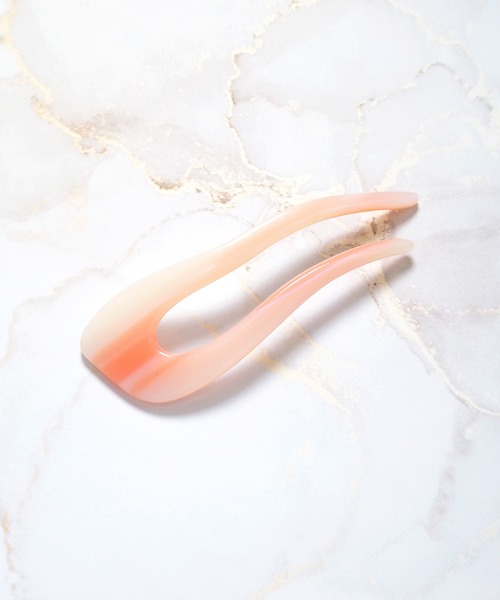 Crisp（クリスプ）の「ニュアンスコーム（バレッタ/ヘアクリップ・レディース・ブルー/ピンク/ミックスグレー・FREE）」の4枚目の写真