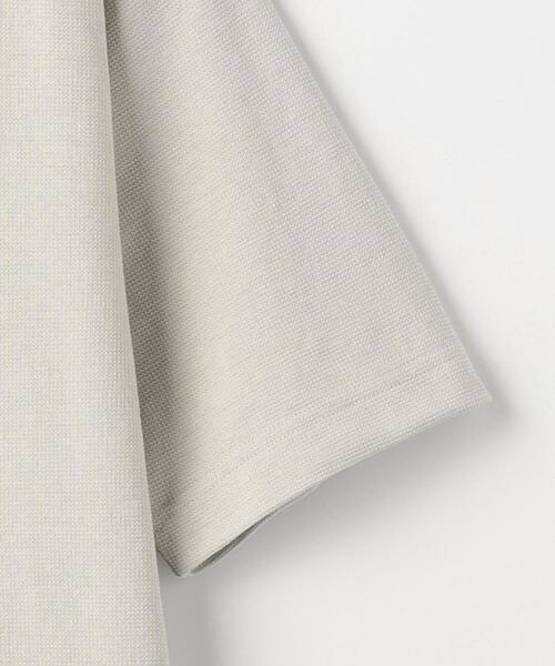 green label relaxing（グリーンレーベルリラクシング）の「フェイクレイヤード クルーネック Tシャツ（Tシャツ/カットソー・メンズ・ライトグレー/ダークグリーン/ネイビー・S/M/L/XL）」の9枚目の写真