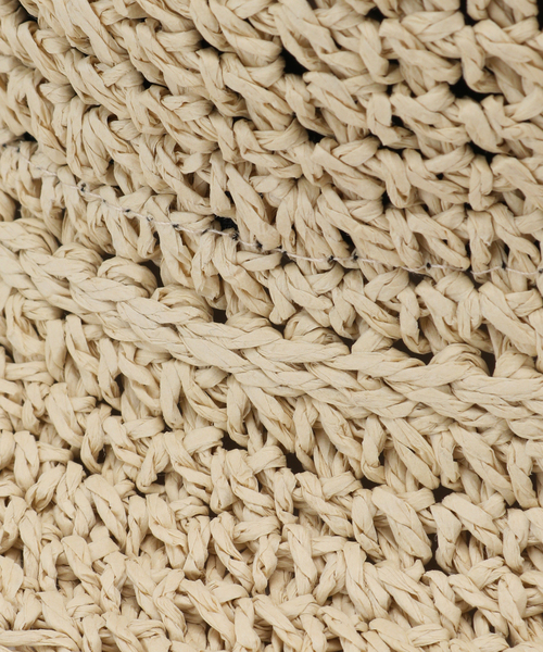 ペーパー細編みバケットハット