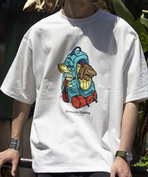 Franklin Climbing | 【Franklin Climbing】バックパック&ドッググラフィックテックTシャツ(Tシャツ/カットソー)