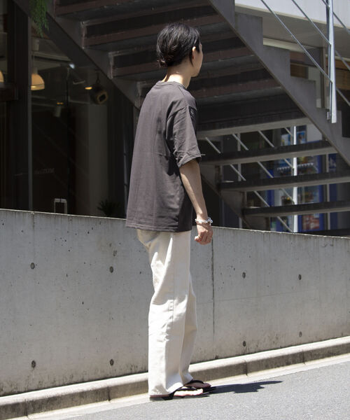 Franklin Climbing（フランクリンクライミング）の「【Franklin Climbing】バックパック&ドッググラフィックテックTシャツ（Tシャツ/カットソー・メンズ・ライトパープル/オフホワイト/チャコールグレー・M/L）」の14枚目の写真