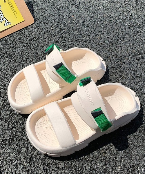 Vipoa（ヴィポア）の「カジュアルダッドサンダル（サンダル・レディース・ホワイト/ブラック・SMALL/MEDIUM/LARGE）」の13枚目の写真