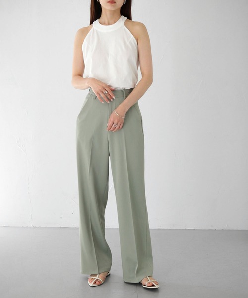 Avvenente（アベネンテ）の「【Avvenente】WEB限定デザインアメスリカットソー（Tシャツ/カットソー・レディース・オフホワイト/ブラック・M）」の9枚目の写真