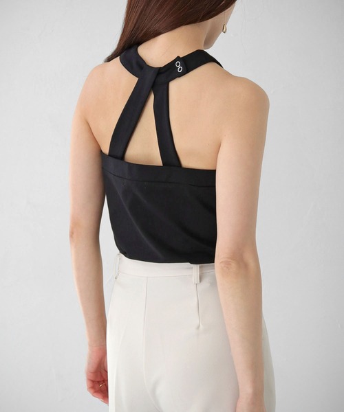 Avvenente（アベネンテ）の「【Avvenente】WEB限定デザインアメスリカットソー（Tシャツ/カットソー・レディース・オフホワイト/ブラック・M）」の20枚目の写真