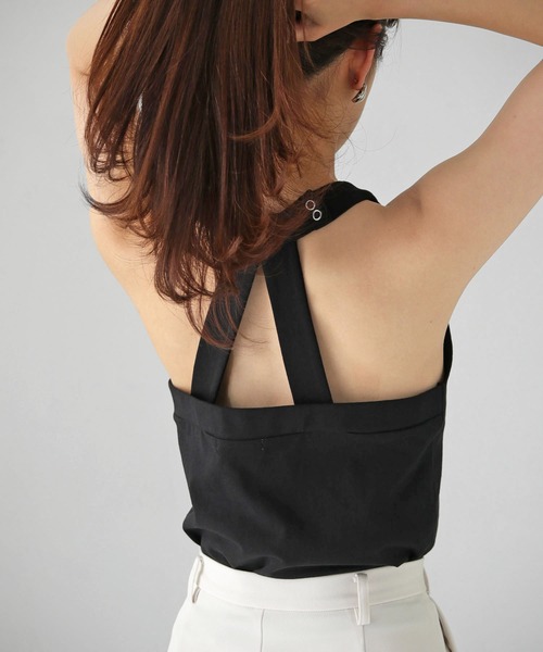 Avvenente（アベネンテ）の「【Avvenente】WEB限定デザインアメスリカットソー（Tシャツ/カットソー・レディース・オフホワイト/ブラック・M）」の19枚目の写真