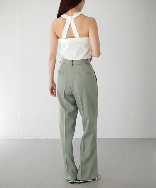 Avvenente（アベネンテ）の「【Avvenente】WEB限定デザインアメスリカットソー（Tシャツ/カットソー・レディース・オフホワイト/ブラック・M）」の12枚目の写真