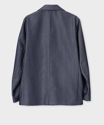 ✨美品✨Paul Smith ウールジャケット 麻 シルク 春夏 L ネイビー ウィメンズ サマー ジャケット / 155051 111PU（テーラード