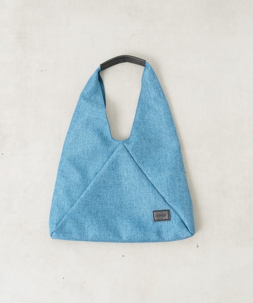 Actually（アクチュアリー）の「トライアングルバッグ S（トートバッグ・レディース・ブラック/ベージュ/ブルー・フリー）」の21枚目の写真