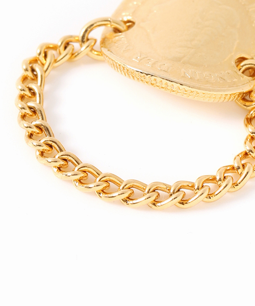 plage（プラージュ）の「【BEN-AMUN/ベンアムン】COIN リング（リング・レディース・ゴールド・FREE）」の3枚目の写真