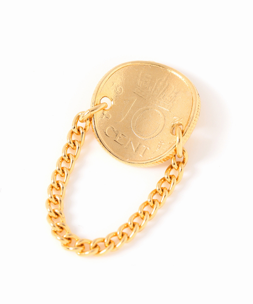 plage（プラージュ）の「【BEN-AMUN/ベンアムン】COIN リング（リング・レディース・ゴールド・FREE）」の4枚目の写真