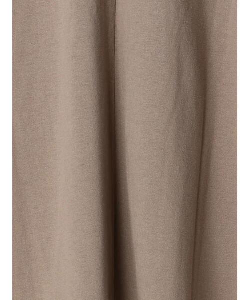 Samansa Mos2（サマンサ モスモス）の「スモッキング刺繍Tシャツ（Tシャツ/カットソー・レディース・ブラック/オフホワイト/ミント/モカ・F）」の5枚目の写真