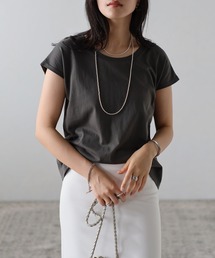 USAコットンフレンチスリーブTシャツ