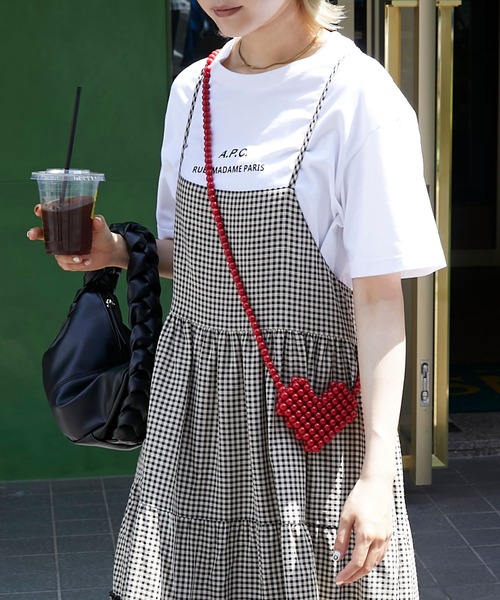 forksy.(フォルクシー)の「【forksy.】ハートビーズミニバッグ(ショルダーバッグ・レディース・レッド/ブラック/シルバー/ホワイト・FREE)」の17枚目の写真