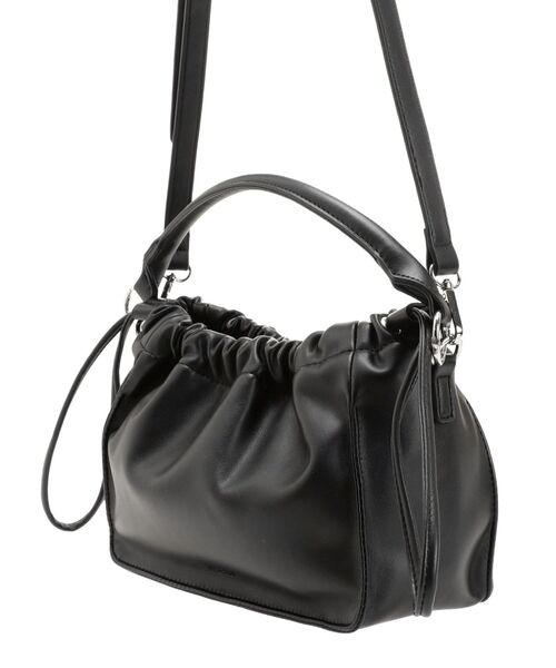 MURUA（ムルーア）の「2WAYハンドルドロストバッグ（ハンドバッグ・レディース・イエロー/ブラック・FREE）」の6枚目の写真