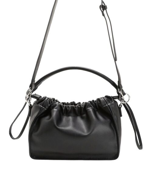 MURUA（ムルーア）の「2WAYハンドルドロストバッグ（ハンドバッグ・レディース・イエロー/ブラック・FREE）」の5枚目の写真