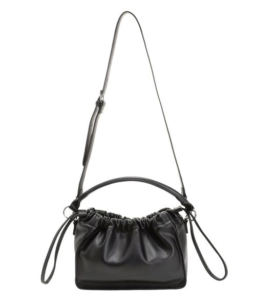 MURUA（ムルーア）の「2WAYハンドルドロストバッグ（ハンドバッグ・レディース・イエロー/ブラック・FREE）」の9枚目の写真