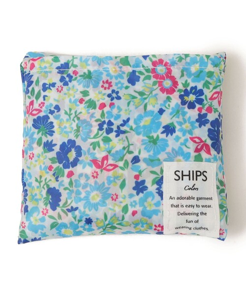 SHIPS Colors(シップス カラーズ)の「SHIPS Colors:〈手洗い可能〉リサイクル エコバッグ (S)(エコバッグ/サブバッグ・レディース・キャメル/ピンク/ライトブルー/オリーブ/ブルー/ブラック/ベージュ/ネイビー/イエロー/ダークブルー/オフホワイト/ライトピンク/ホワイト/クリーム・ONE SIZE)」の21枚目の写真