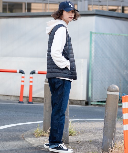 OUTDOOR PRODUCTS（アウトドアプロダクツ）の「【OUTDOOR PRODUCTS/アウトドアプロダクツ】インナーダウンベスト　洗濯可能　撥水　抗菌　防臭　静電防止　防風　透湿機能　パッカブル仕様（ダウンベスト・メンズ・チャコールグレー/ブラック・LARGE/MEDIUM/X-LARGE）」の16枚目の写真