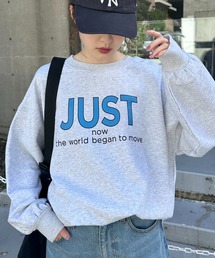 サイドスリットアソートロゴスウェット