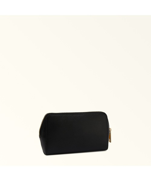 FURLA（フルラ）の「フルラ カメリア コスメケースM（ポーチ・レディース・ブラック・ONE SIZE）」の8枚目の写真