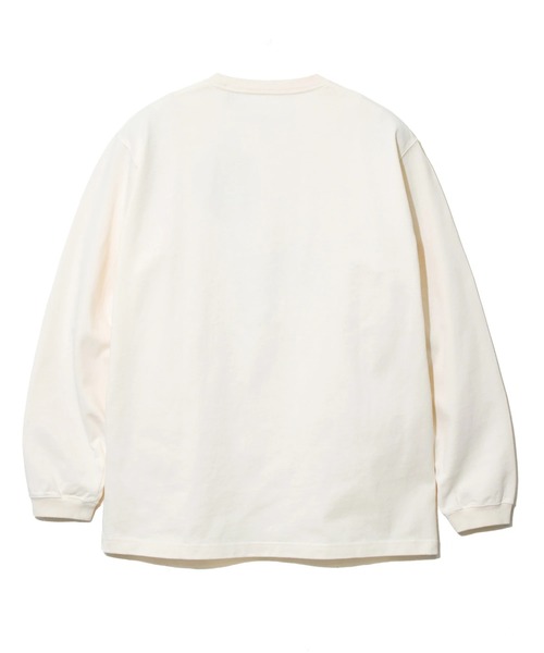 go slow caravan(ゴースローキャラバン)の「超ヘビーUSA/C たい焼きクマ ロングスリーブTEE(Tシャツ/カットソー・メンズ・ホワイト/ブラック・SMALL/X-LARGE/LARGE/MEDIUM)」の8枚目の写真