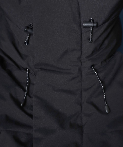 【セール】ALLWEATHER Color Switching Design Fiber Down Jacket/オールウェザー 切替 ファイバーダウンジャケット レディース メンズ 防風 撥水 防花粉 UVガード（ダウンジャケット/コート）｜ANPAS（アンパス）