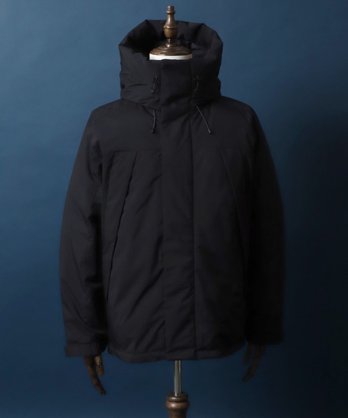 【セール】ALLWEATHER Color Switching Design Fiber Down Jacket/オールウェザー 切替 ファイバーダウンジャケット レディース メンズ 防風 撥水 防花粉 UVガード（ダウンジャケット/コート）｜ANPAS（アンパス）