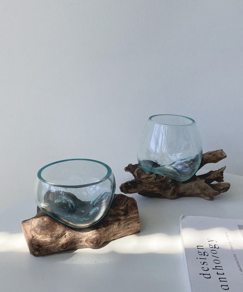 AS KNOW AS plus（アズノゥアズプラス）の「古木手吹きガラスボウル【ZOZOTOWN限定アイテム】（インテリア雑貨・レディース・B/A・FREE）」の10枚目の写真