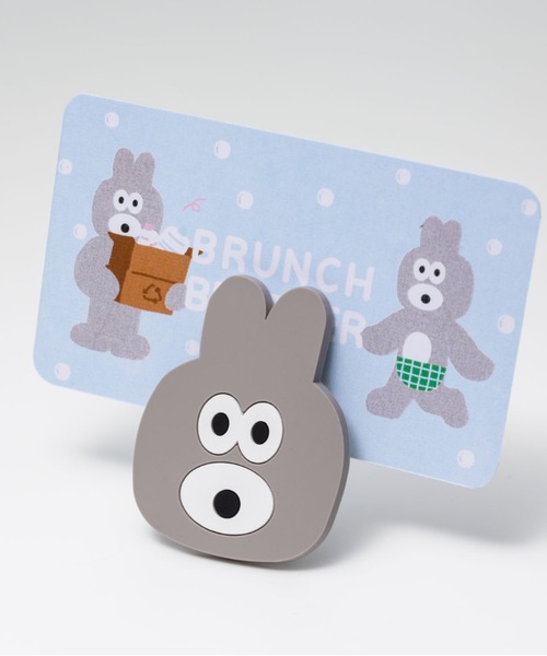 Brunch Brother（ブランチブラザー）の「ブランチブラザー マークス  ラバークリップ（ステーショナリー・レディース・グレー/ブラウン系その他/ホワイト/ベージュ系その他/アイボリー/グレー系その他/イエロー・FREE）」の4枚目の写真